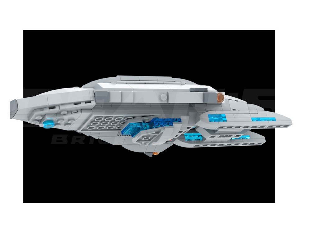 LEGO MOC-61490 Dauntless Class Starship (NX-01-A) - Star Trek