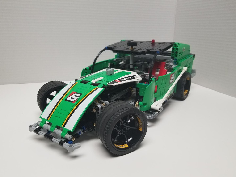 LEGO Dirt Track Modified 42039-C IMCA UMP Cfachini Rebrickable - Build with LEGO