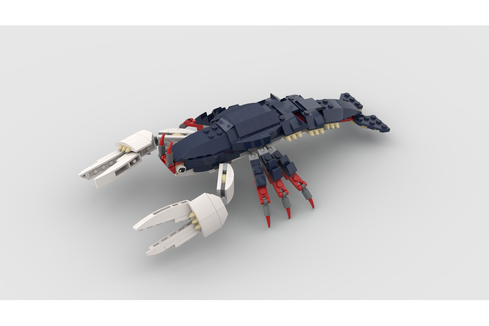 LEGO MOC-61628 Lobster 31088 2 to 1 by Janik | Rebrickable - Build
