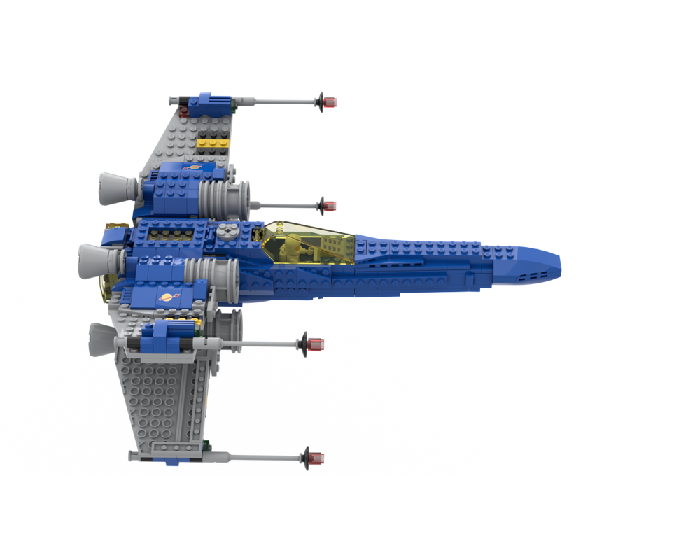 LEGO MOC-61657 Galaxy Starfighter X by thomin | Rebrickable - Build ...