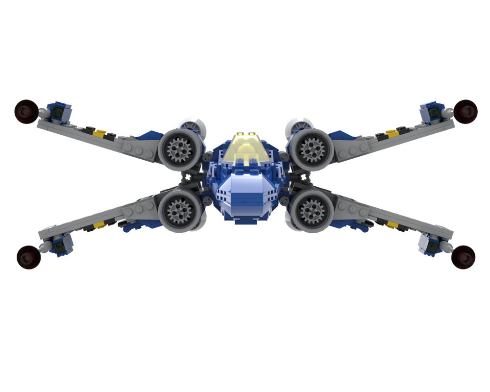 LEGO MOC-61657 Galaxy Starfighter X by thomin | Rebrickable - Build ...