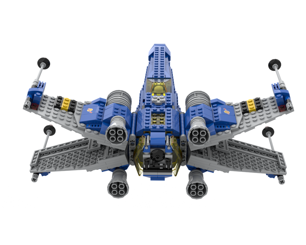 LEGO MOC-61657 Galaxy Starfighter X by thomin | Rebrickable - Build ...