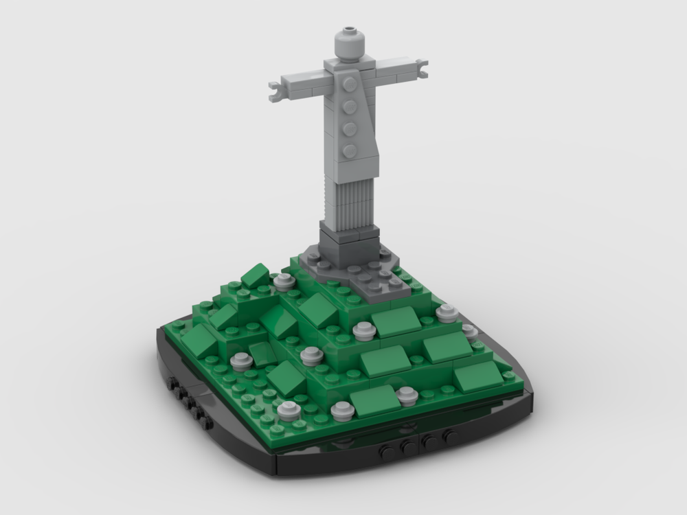LEGO MOC Christ Redeemer - Rio de Janeiro by gabizon | Rebrickable - Build with LEGO