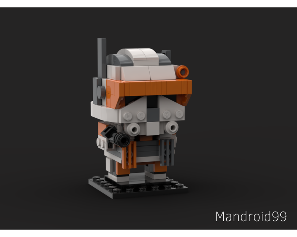 LEGO MOC Commander Cody by mandroid99 | Rebrickable - Build with LEGO