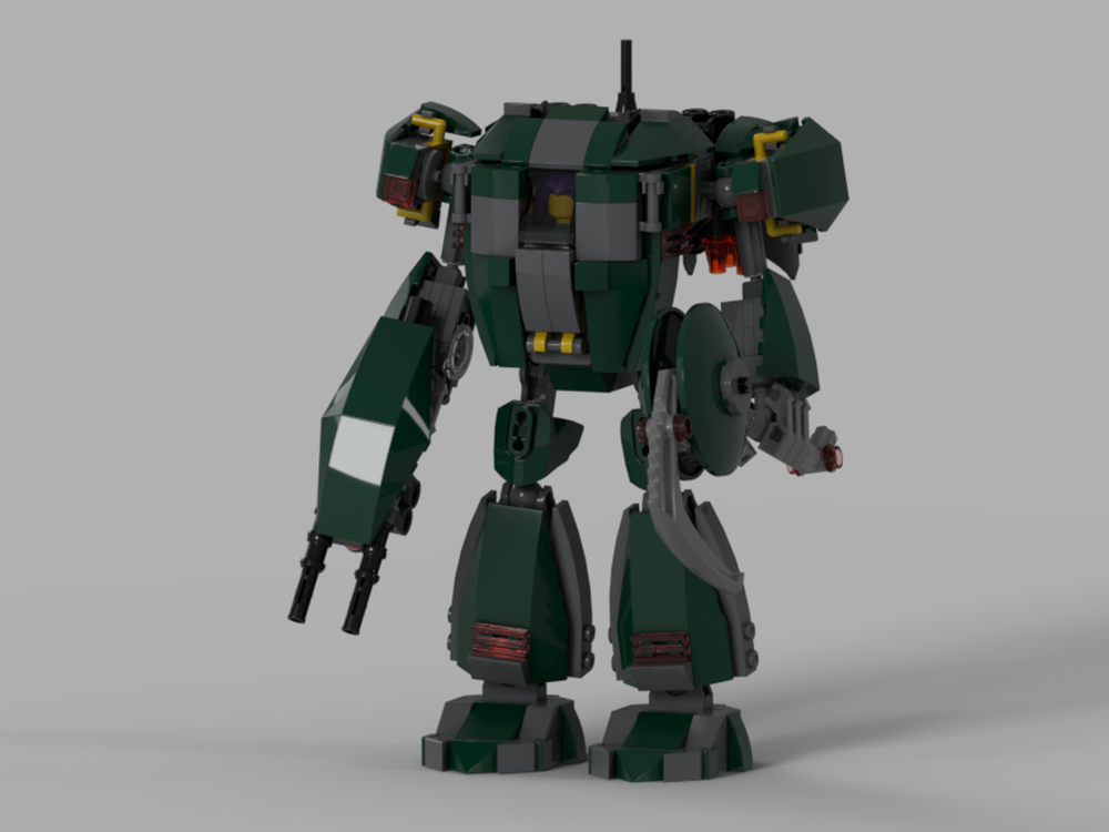 LEGO MOC Ryo's Mech(Emerald Sentinel) by BBRyuLvl3 | Rebrickable ...