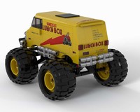 LEGO MOC Vanessa's Lunch Box - Yellow Edition (8 studs version