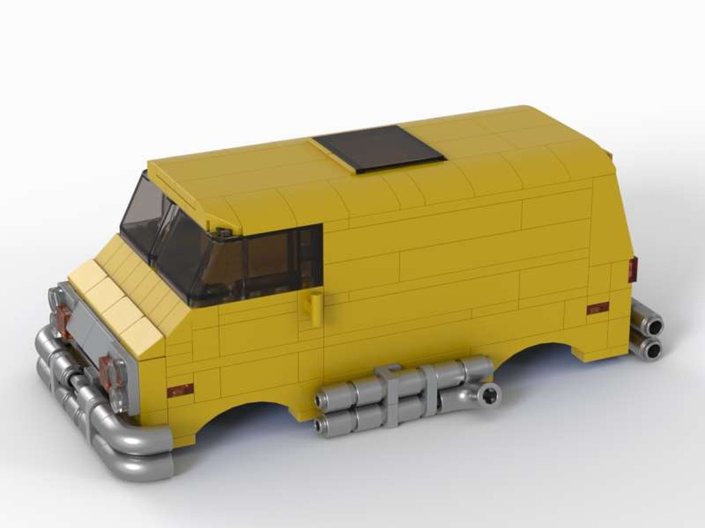 LEGO MOC Vanessa's Lunch Box - Yellow Edition (8 studs