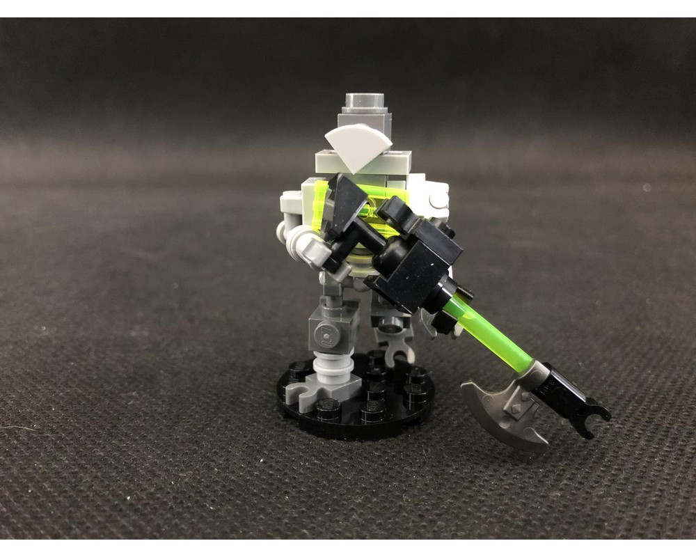 LEGO MOC Warhammer 40k Necron Warrior by Wosiu_bricks | Rebrickable ...