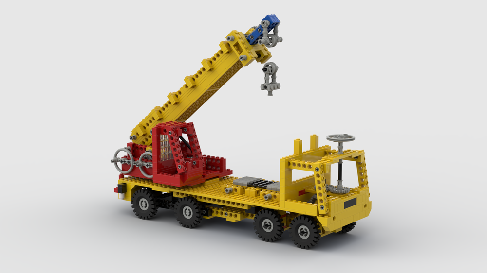 MOC Crane Truck by MichiB | Rebrickable - Build with LEGO