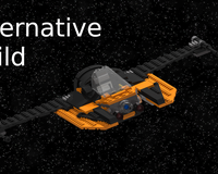 poe's X-w1ng fighter alternate build : the T-wing