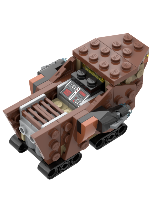 LEGO MOC-62001 Sandcrawler Microfighter by SaiBrickShop | Rebrickable ...