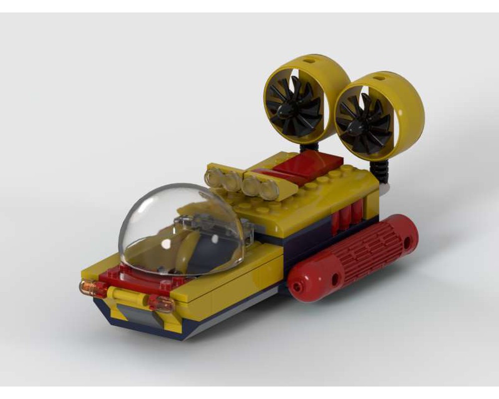 LEGO MOC 60264 - Hovercraft by rquadratpih | Rebrickable - Build with LEGO