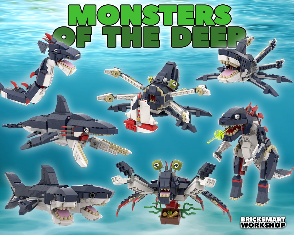 LEGO MOC Monsters of the Deep 31088 2 to 1 by bricksmartworkshop 