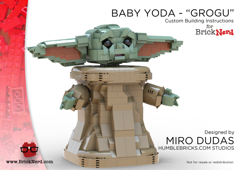 LEGO MOC Grogu - Baby Yoda by Miro