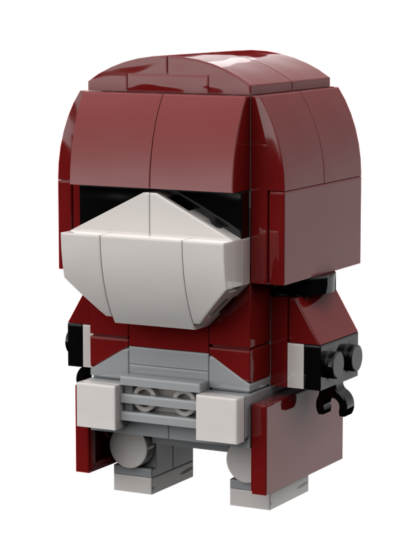 LEGO MOC Galactic Marine Brickheadz by FMbricks Rebrickable - with LEGO
