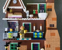 Gingerbread House in Frame