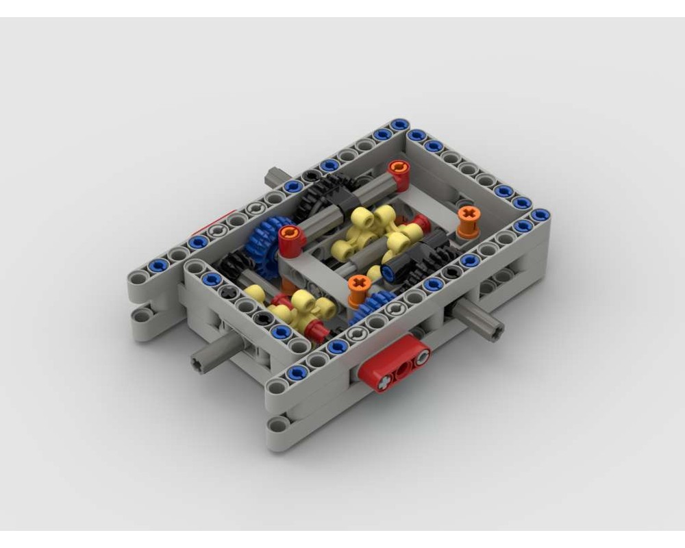 LEGO MOC Heavy duty differential by Don_Santos | Rebrickable - Build ...