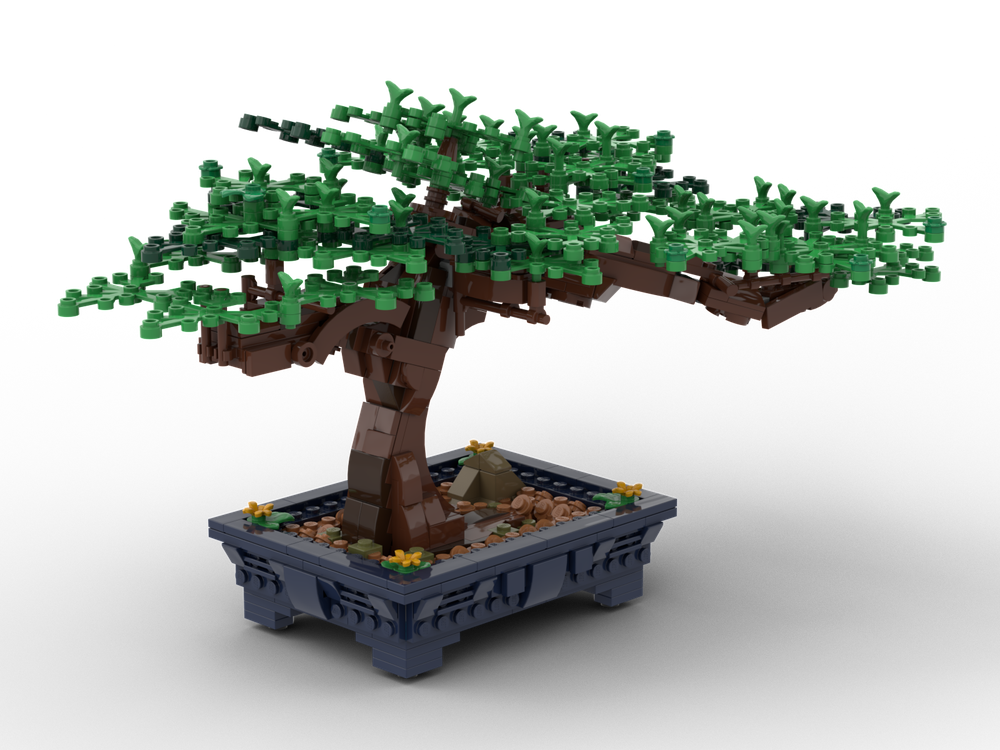 Lego Moc Bonsai Tree By Gr33Tje13 | Rebrickable - Build With Lego