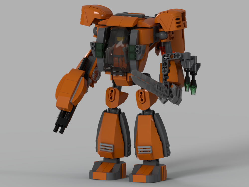 LEGO MOC-62250 Gate Defender by BBRyuLvl3 | Rebrickable - Build with LEGO