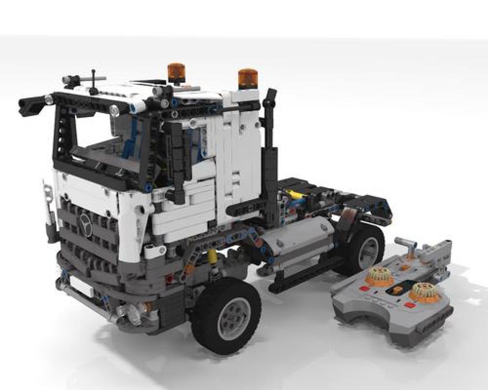 LEGO MOC 42043 B Mercedes Benz Arocs 1845 - Advanced & by | Rebrickable - Build with LEGO