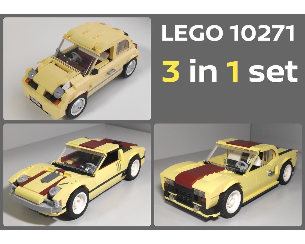 LEGO MOC 10271 3 in 1 set vol.2 by Kirvet | Rebrickable - Build with LEGO