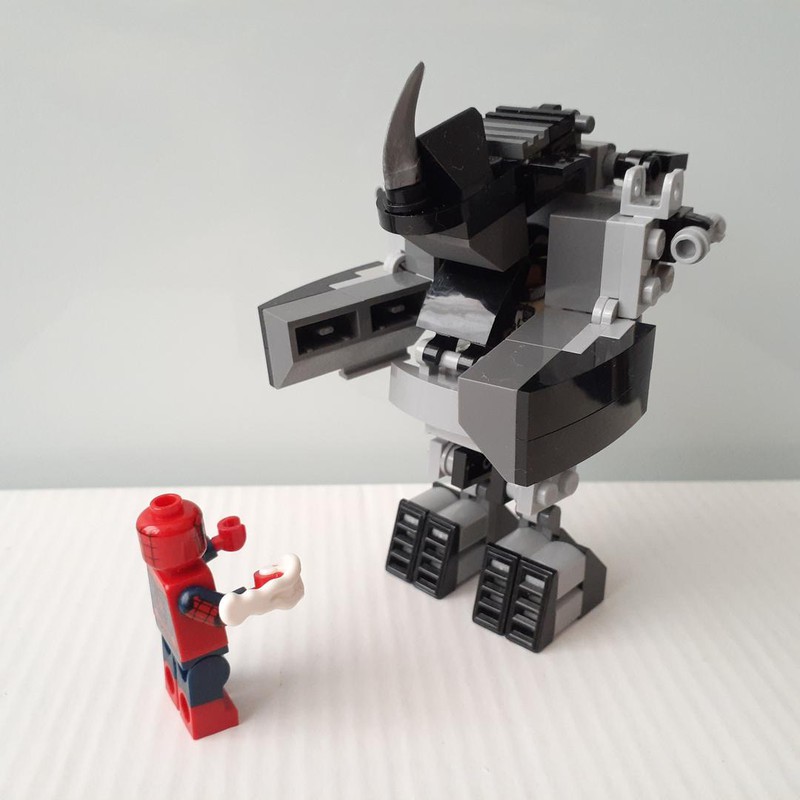 LEGO MOC Rhino Mech by PRbrickbuilder | Rebrickable - Build with LEGO