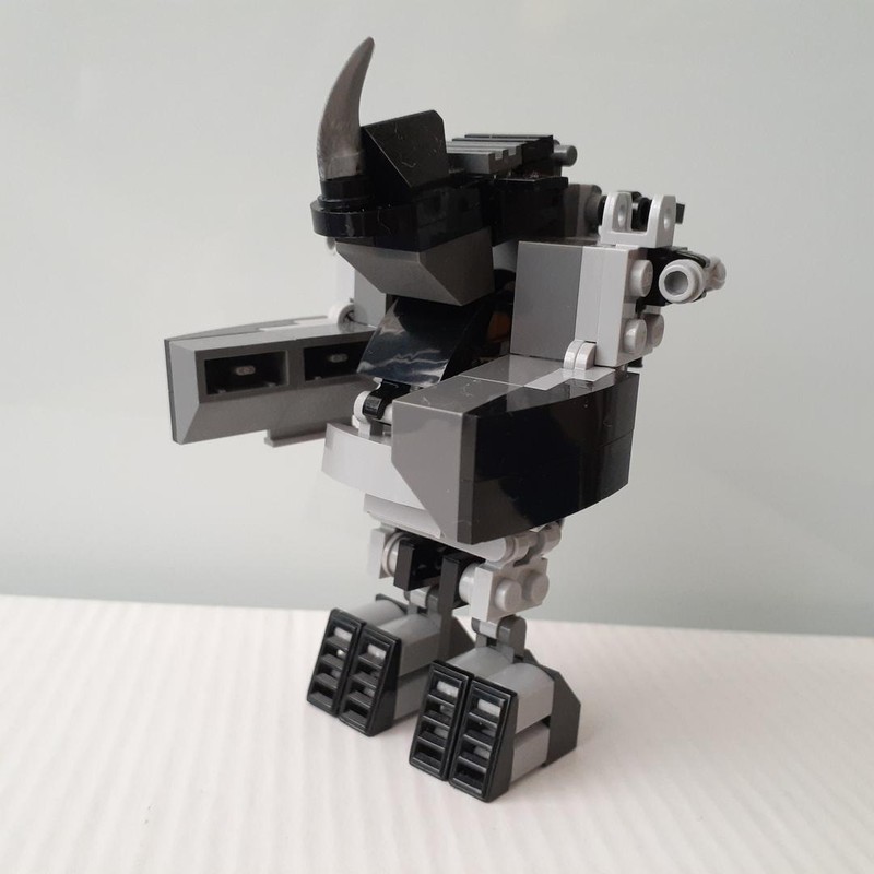 LEGO MOC Rhino Mech by PRbrickbuilder | Rebrickable - Build with LEGO