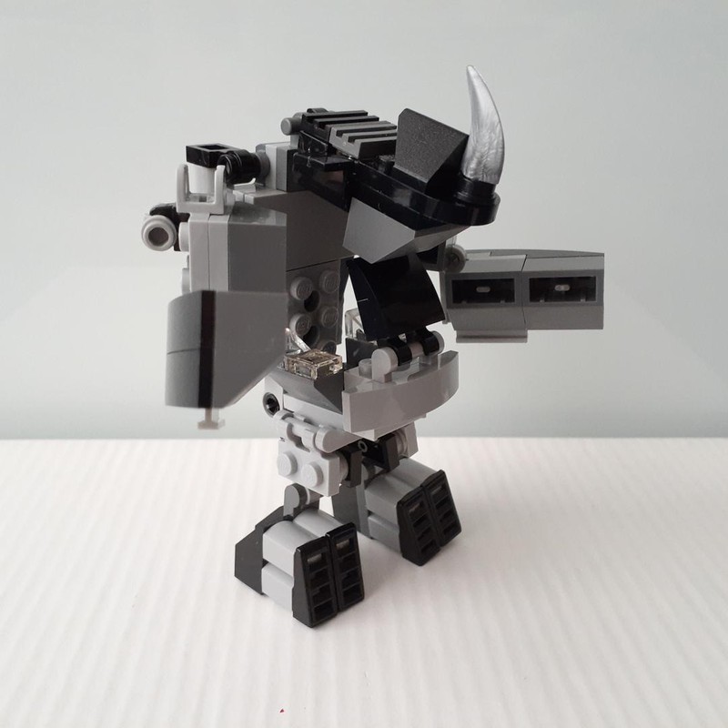 LEGO MOC Rhino Mech by PRbrickbuilder | Rebrickable - Build with LEGO