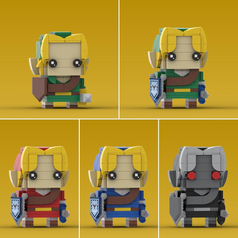 LEGO Legend of Zelda: BrickHeadz Link Tutorial 