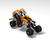 MOC 42088 - 2in1 - Race Buggy & Off-road car