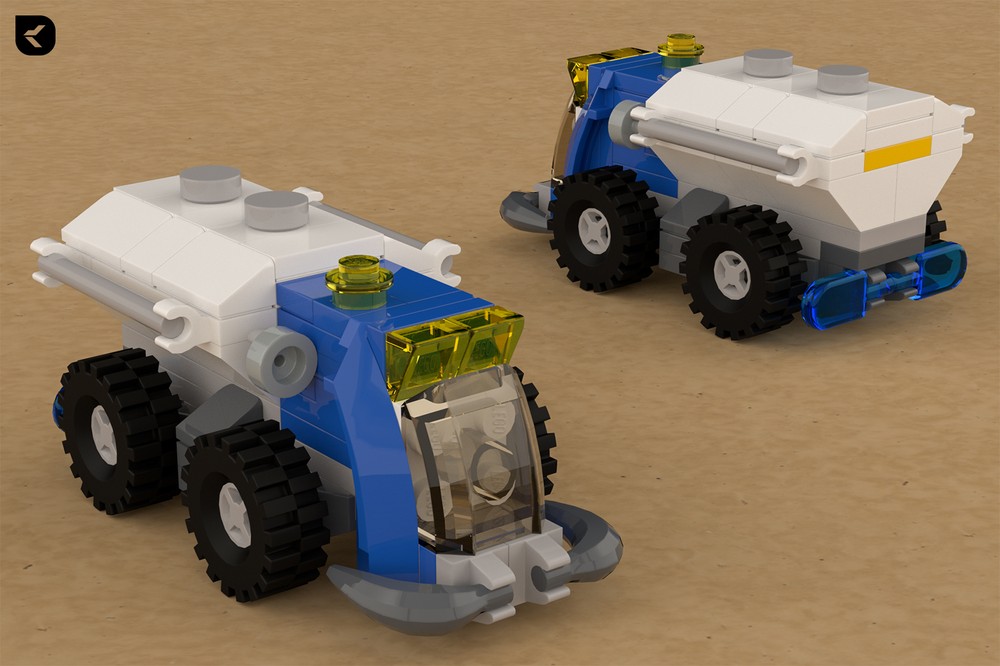 LEGO MOC-62372 Little Tanker Rover by Kamteey | Rebrickable - Build ...