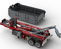 Hooklift Semi-Trailer (42098 C-Model) with optional Control Plus / PoweredUp Functions