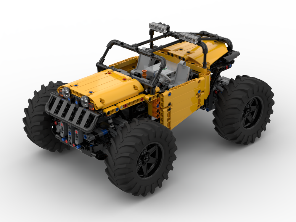 LEGO MOC 42099 C model 'Jeepy' by gyenesvi | - Build with