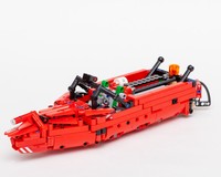 Speedboat (42082 Rough Terrain Crane c-model)