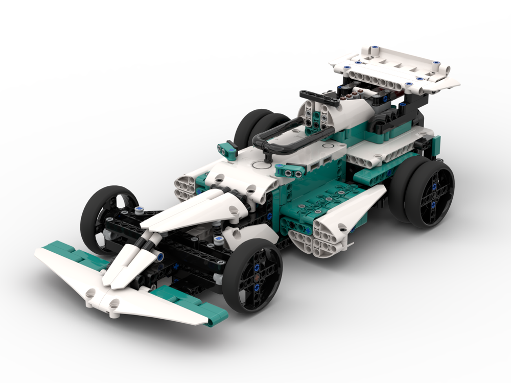 importere ubrugt Grader celsius LEGO MOC F1 Race Car - Mindstorms Robot Inventor by gubsters | Rebrickable  - Build with LEGO