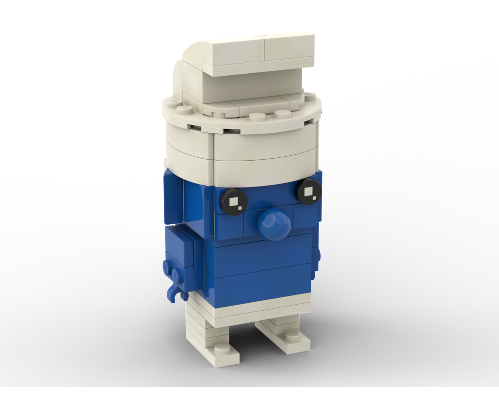 LEGO MOC Smurf Brickheadz by 10greg | Rebrickable - Build with LEGO