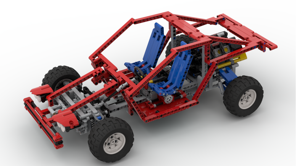 LEGO MOC 8865 Test Car Redux by cardboy | Rebrickable - Build with LEGO