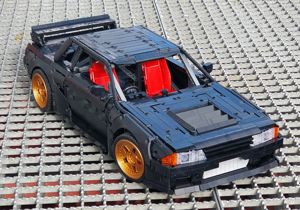 Lego Moc Nissan Skyline R32 Gtr By Gray Gear Rebrickable Build With Lego