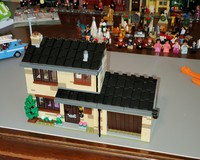 #4 Privet Drive 8 wide garage add on for set 75968