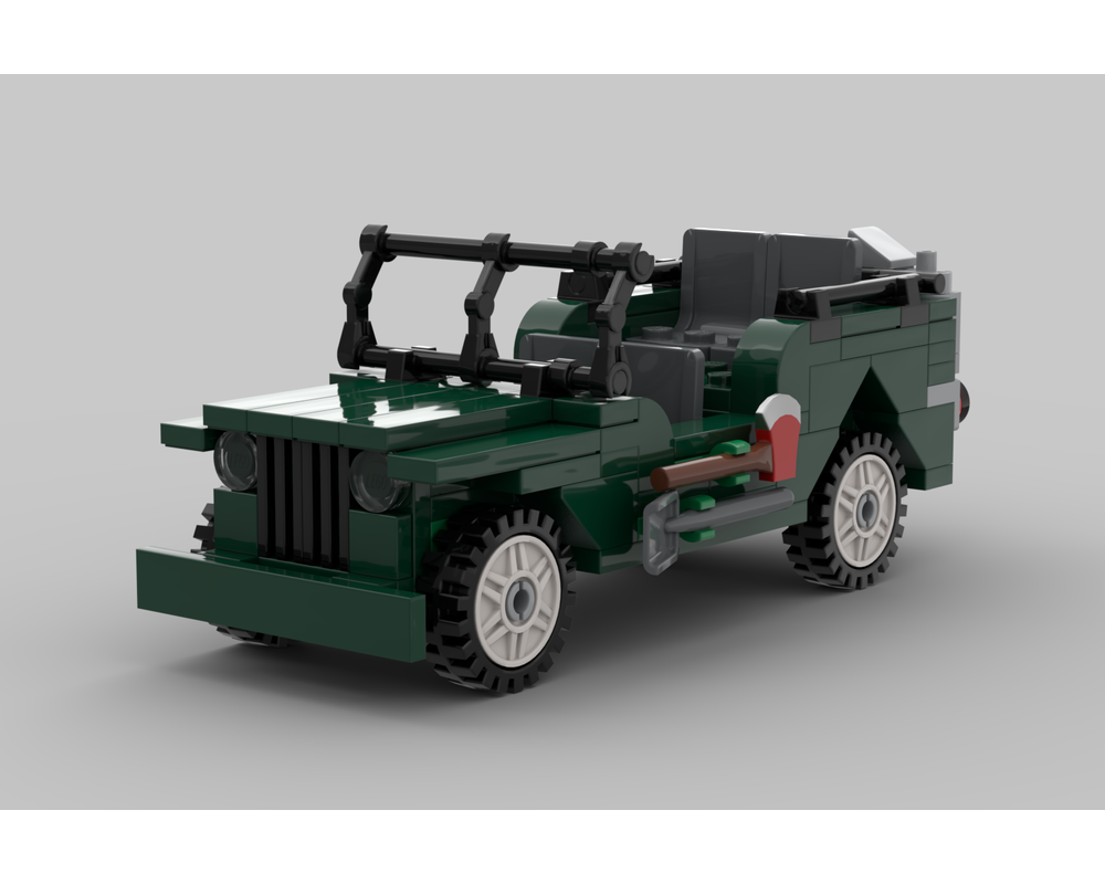 LEGO MOC willy's jeep attempt by Absolute_lego_builds | Rebrickable ...