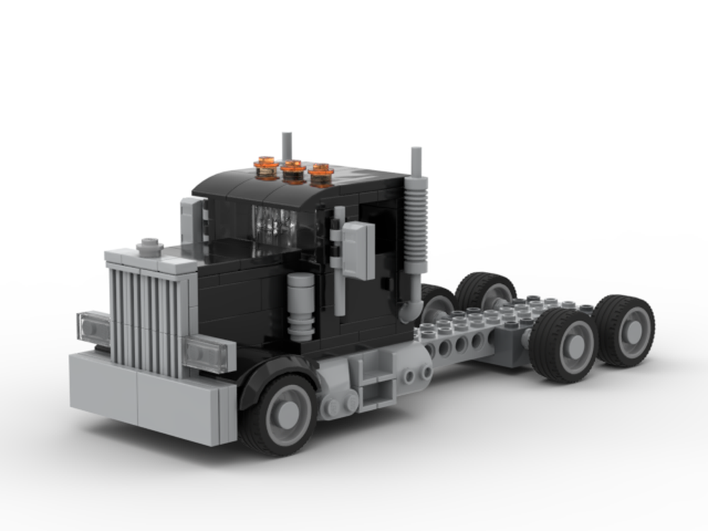 Frenesí aceleración participar LEGO MOC US Truck Template by brickhead_07 | Rebrickable - Build with LEGO