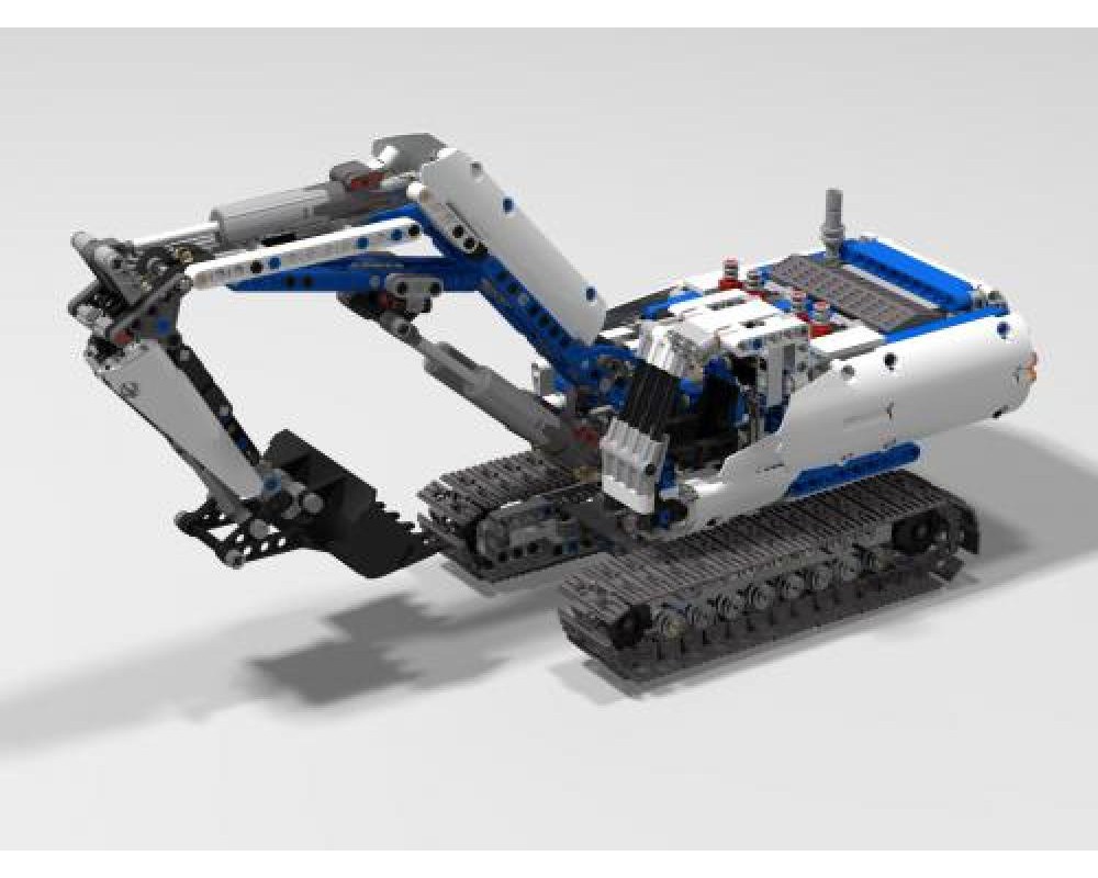 LEGO MOC Excavator by Ivan_M | Rebrickable - Build with LEGO