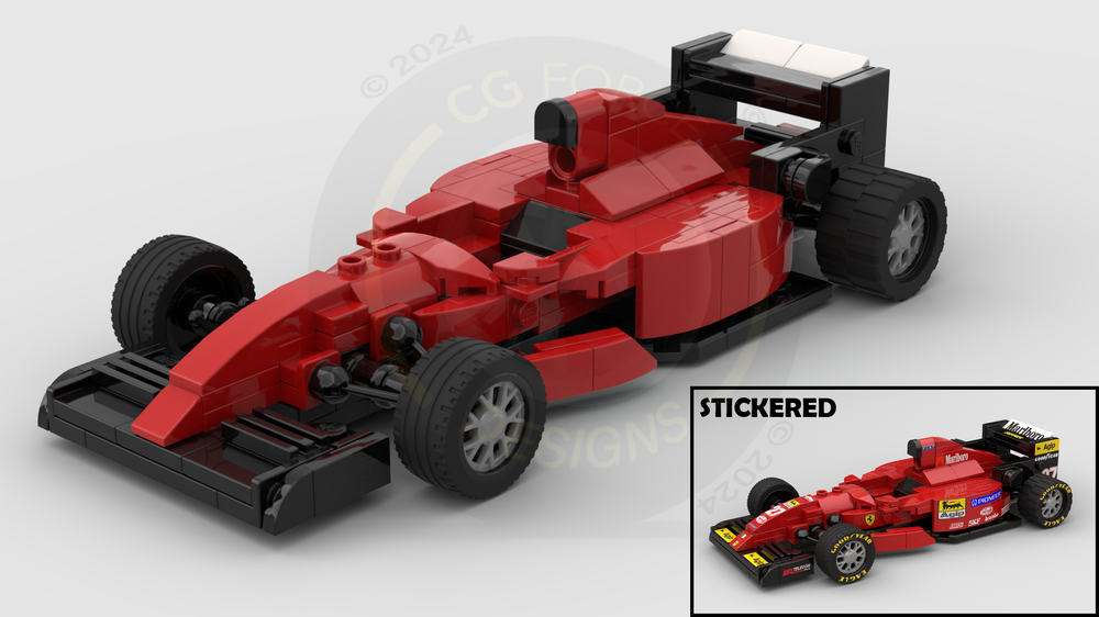 LEGO MOC Ferrari SF21 - F1 2021 by Cooter78nl
