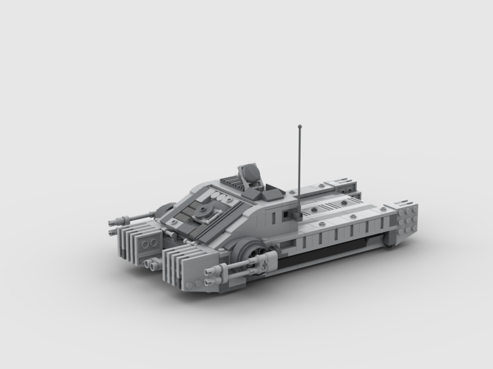 Lego Moc Improved Imperial Hovertank By Nes6 | Rebrickable - Build With Lego