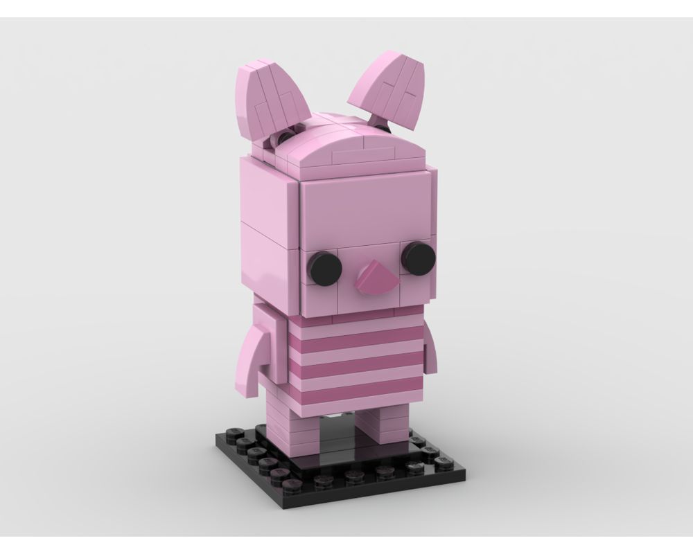 LEGO MOC Piglet brickheadz by gabizon | Rebrickable - Build with LEGO