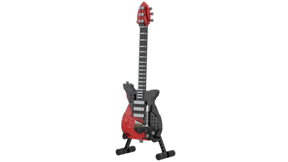 Electric Guitar Stock Photo - Download Image Now - Lego, Music