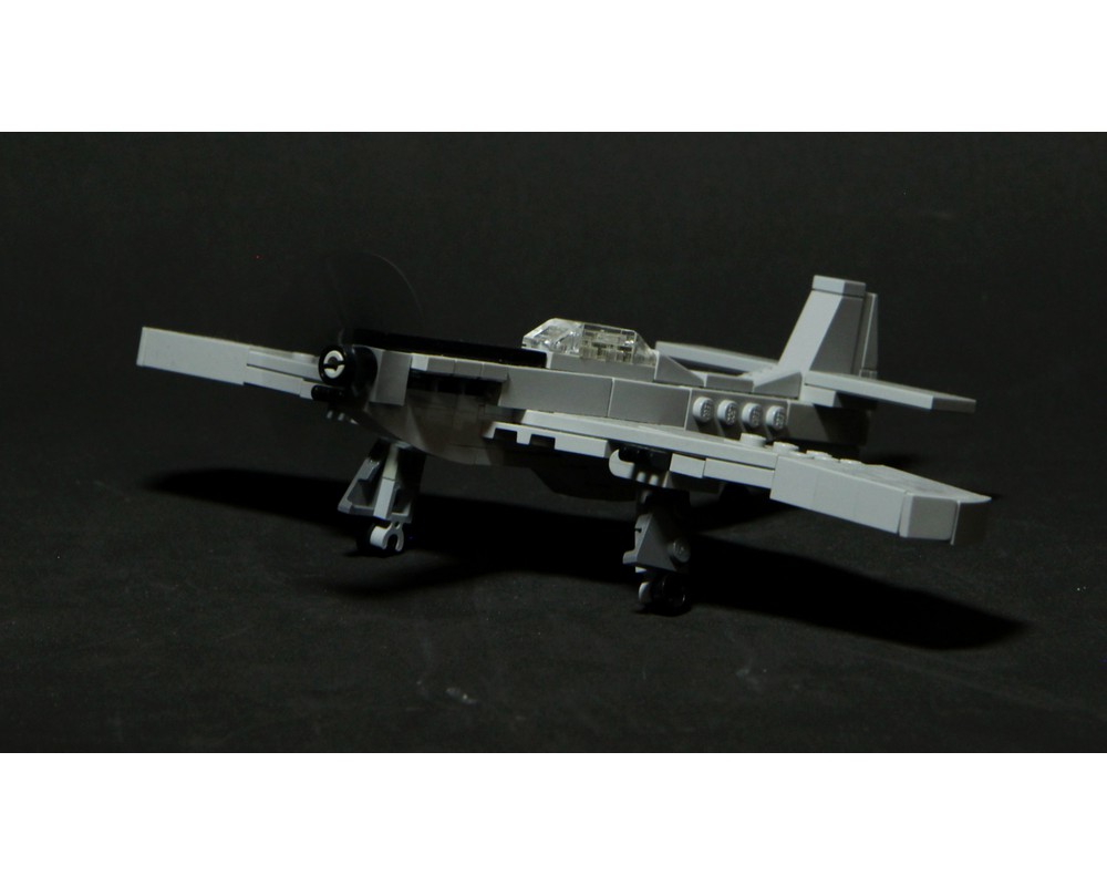 LEGO MOC P-51D Mustang by Twin_Bricks | Rebrickable - Build with LEGO