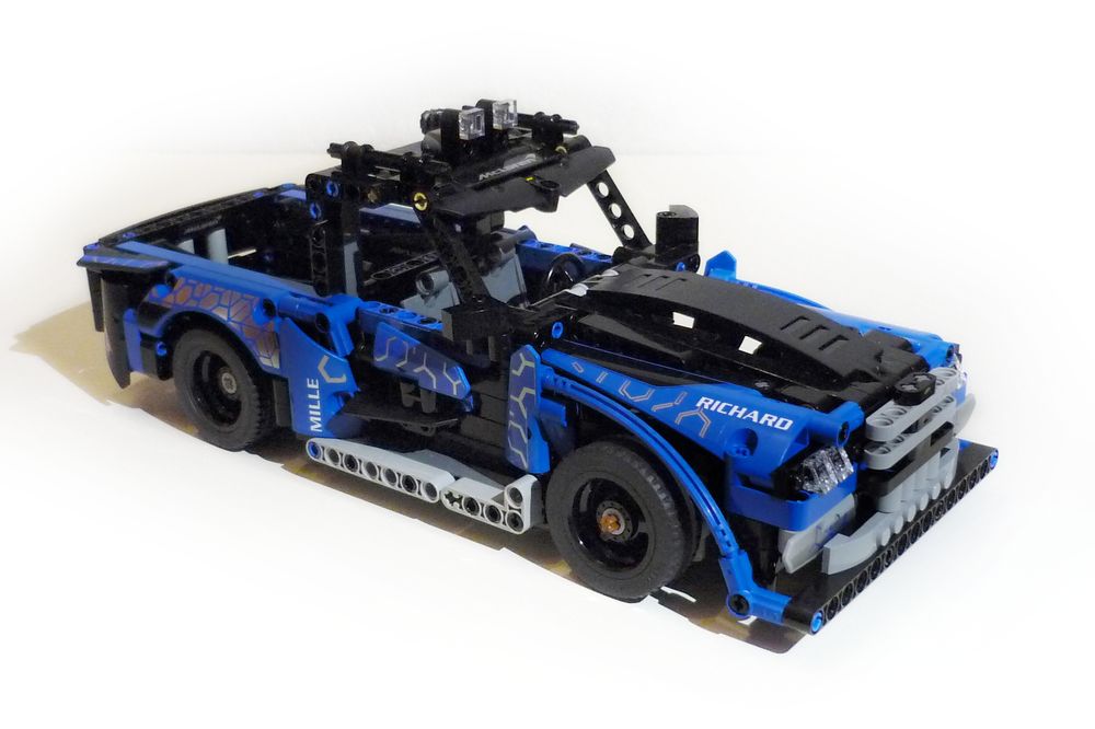 LEGO MOC 42123 Pickup Truck by Nequmodiva | Rebrickable - Build 