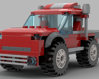SUV - Lego 60231 alternate build 2