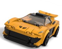McLaren P1 in 8 wide stud style